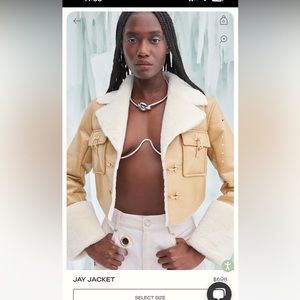 Cult Gaia Jay jacket size small worn once